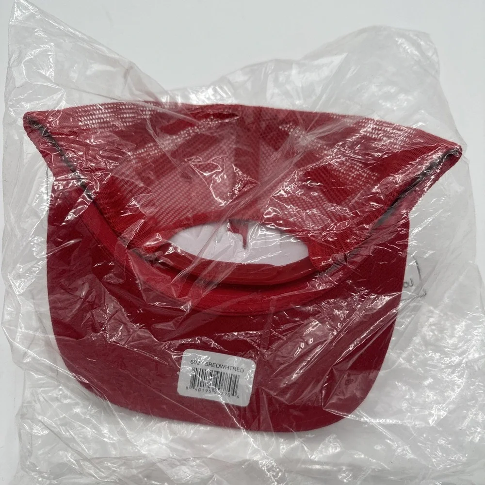 2‎ Decky Original Blank Flat Bill Trucker Cap Mesh Snapback Hat & 1 Chokolid NWT